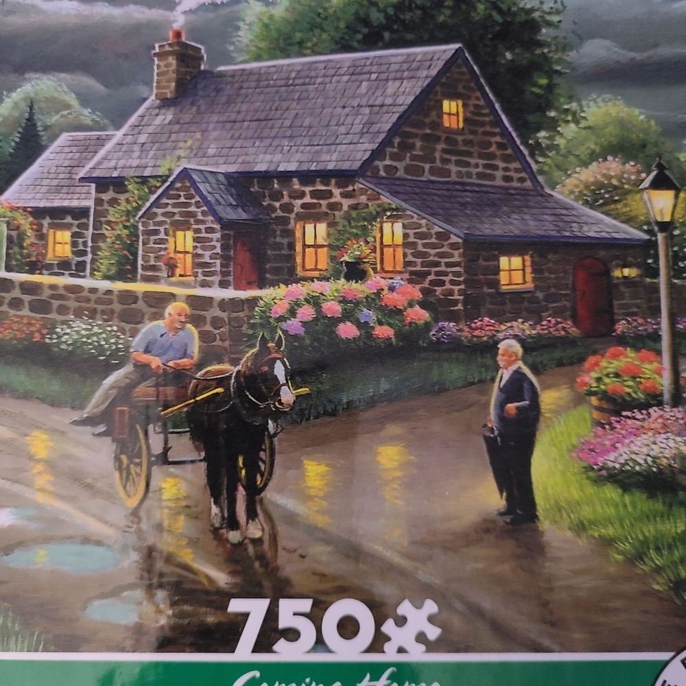 Coming Home Jigsaw Puzzle 750 Pieces Patrick J Costello Ceaco Bonus Poster